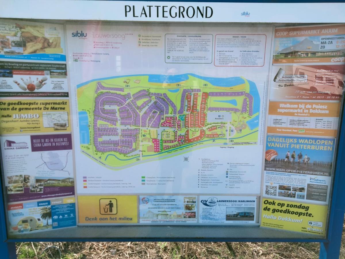 Bj Chalets - De Rug 3 - Vakantiepark Lauwersoog - Luxe Chalet Met Vaatwasser En Inloopkast! Vroege Incheck! Met Airco! Ngoại thất bức ảnh