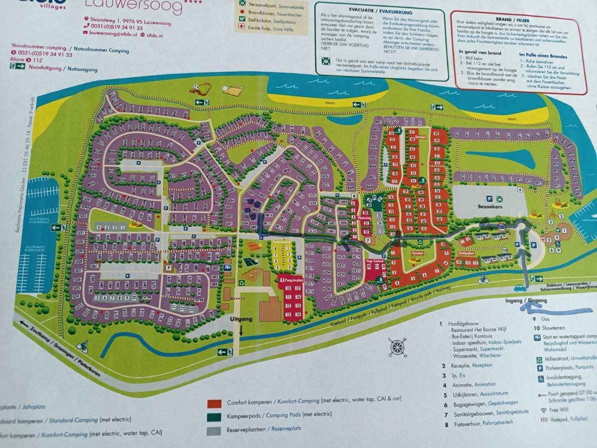 Bj Chalets - De Rug 3 - Vakantiepark Lauwersoog - Luxe Chalet Met Vaatwasser En Inloopkast! Vroege Incheck! Met Airco! Ngoại thất bức ảnh